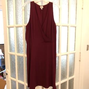$5 SALE A New Day Maroon Dress
